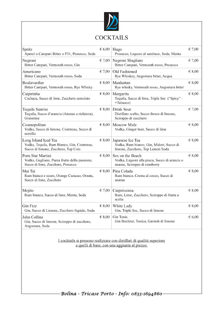 Menu_Bolina - Tricase Porto_Depressa_image_1