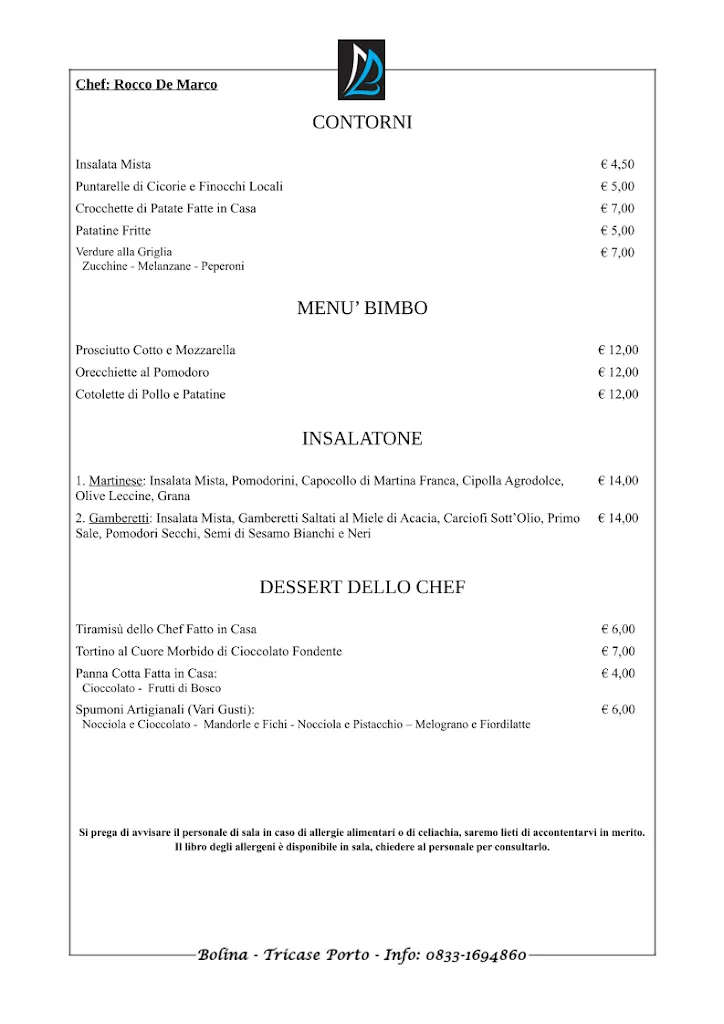 Menu_Bolina - Tricase Porto_Depressa_image_2