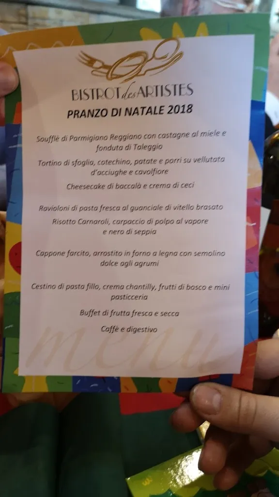 Menu_Bistrot des Artistes_Racconigi_image_2