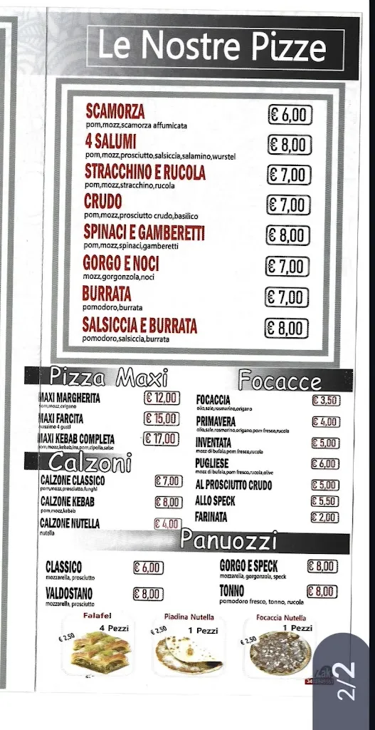 Menu_Lo chef 2 pizza kebab Racconigi_Racconigi_image_2