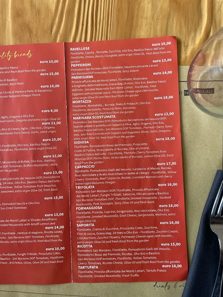 Menu_Da Nonno Alfonso! Ravello pizza class_Revello_image_1