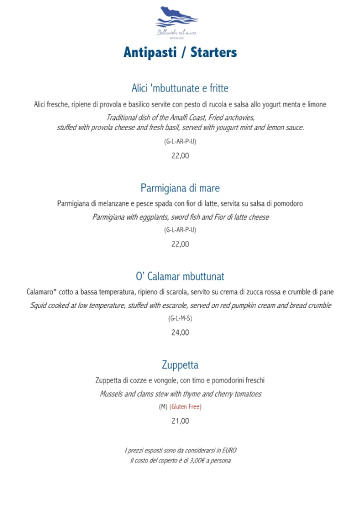 Menu_Bella Vista Sul Mare_Revello_image_2