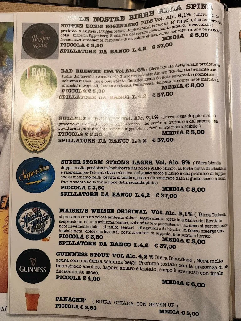 Menu_Wallace Hamburgeria & Pub_Rivalta di Torino_image_1