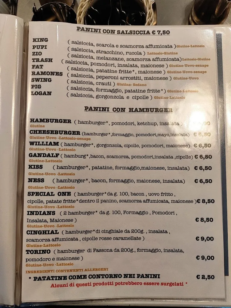 Menu_Wallace Hamburgeria & Pub_Rivalta di Torino_image_3