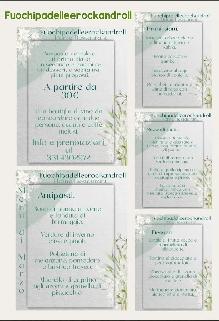 Menu_Fuochipadelleerockandroll Home Restaurant_Rivarone_image_3