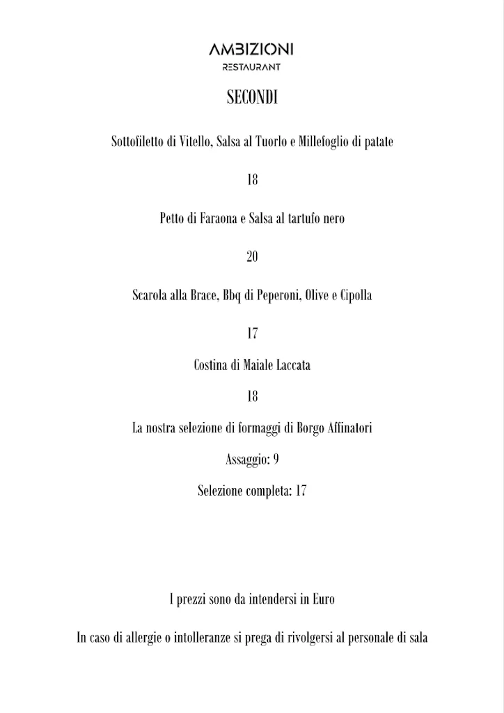 Menu_AMBIZIONI RESTAURANT_Rocca d'Arazzo_immagine_1