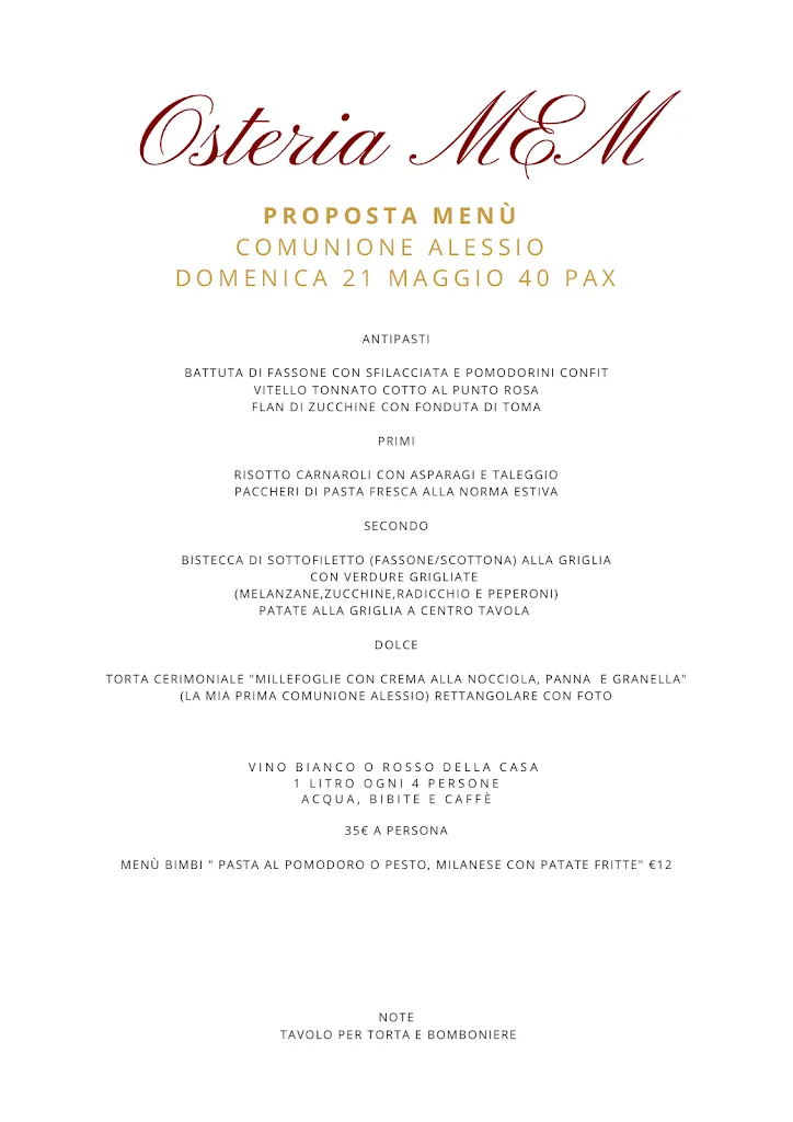 Menu_Osteria M.E.M | Robassomero_Robassomero_immagine_3