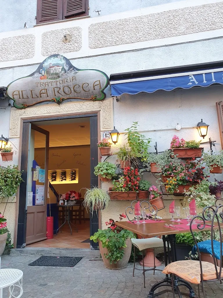 Trattoria Alla Rocca restaurant in Rocca Grimalda