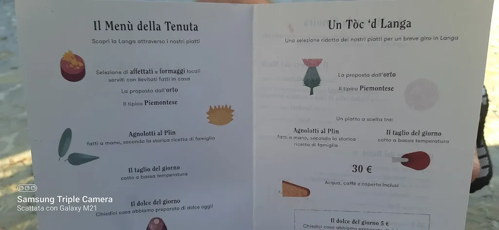 Menu_Agriturismo Tenuta San Giuseppe - Alloggio con ristoro_Rocchetta Belbo_image_2