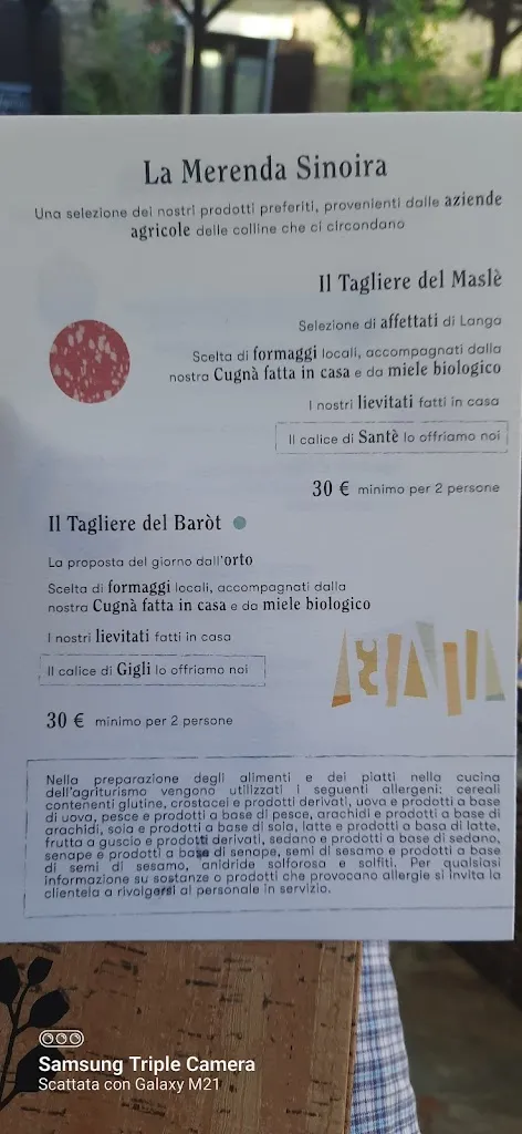 Menu_Agriturismo Tenuta San Giuseppe - Alloggio con ristoro_Rocchetta Belbo_image_4