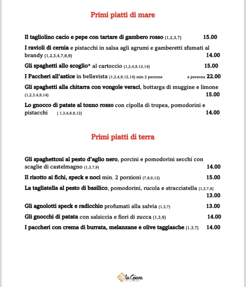 Menu_La Giara Ristorante Pizzeria_Romagnano Sesia_image_4