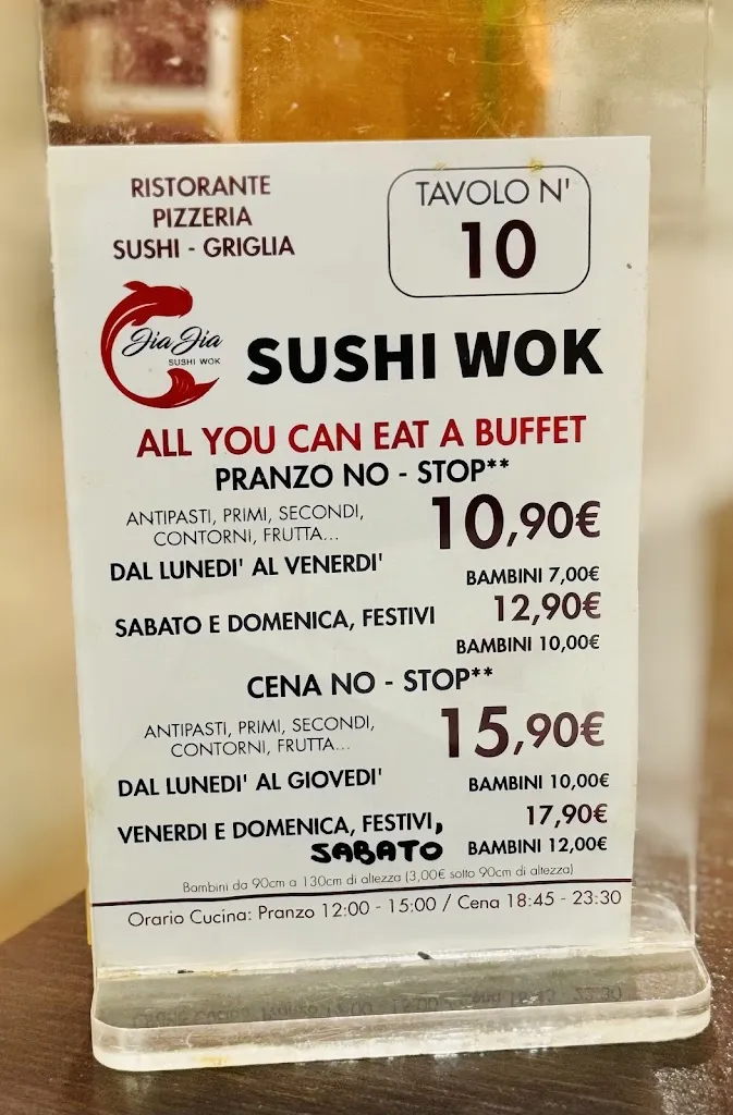Menu_Ristorante sushi wok jiajia_Romano Canavese_image_1