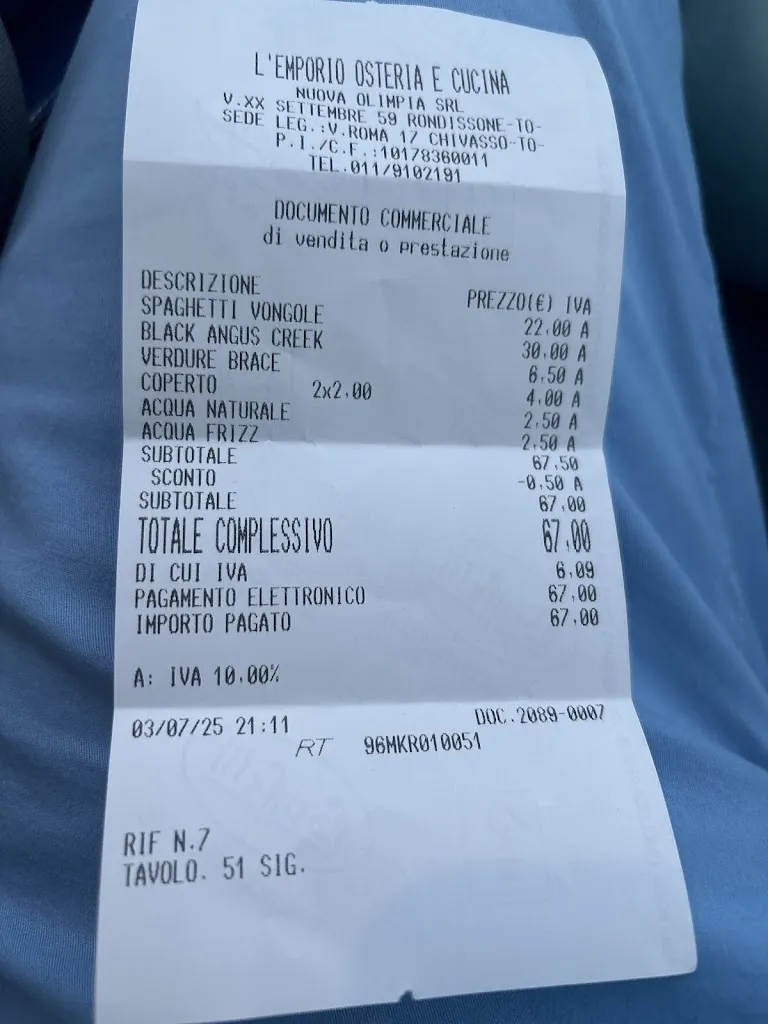 Aldo Lubrani_Ristorante Emporio_Rondissone_review