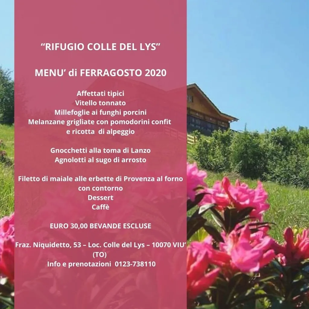 Menu_Rifugio Colle del Lys_Rubiana_image_4