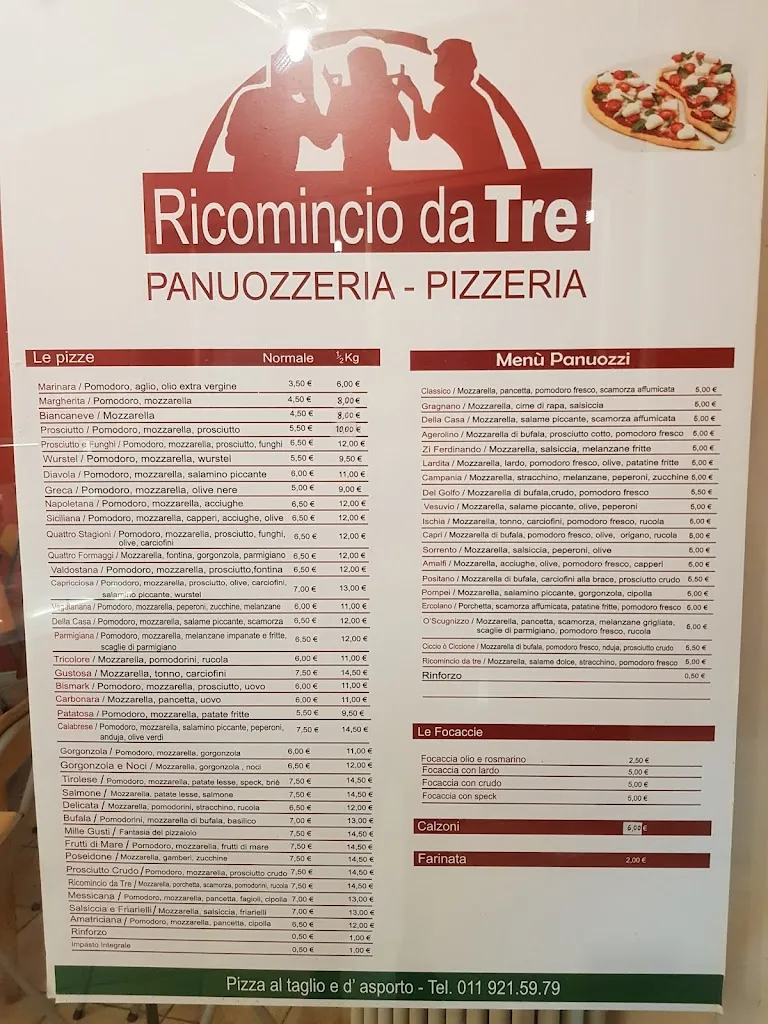 Menu_Pizzeria Ricomincio da Tre_San Carlo Canavese_image_3