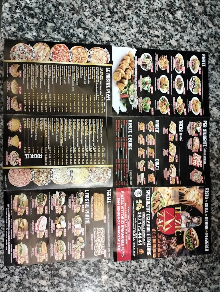 Menu_Il Zic Zac Grill Kebab_San Benigno Canavese_image_1