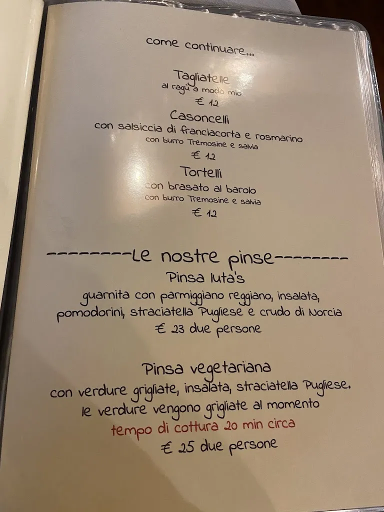 Menu_Luta’s Sapore Divino bistrot , food & wine_Sale_image_1
