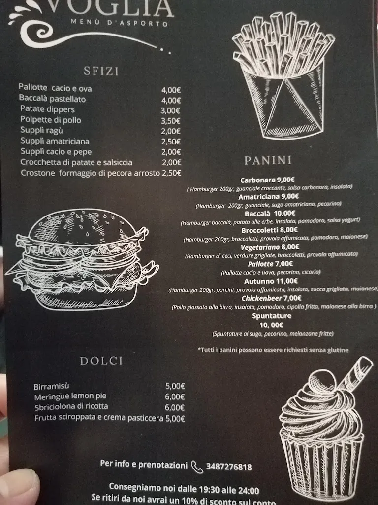 Menu_Voglia Trattoria Contemporanea_Sale_image_1