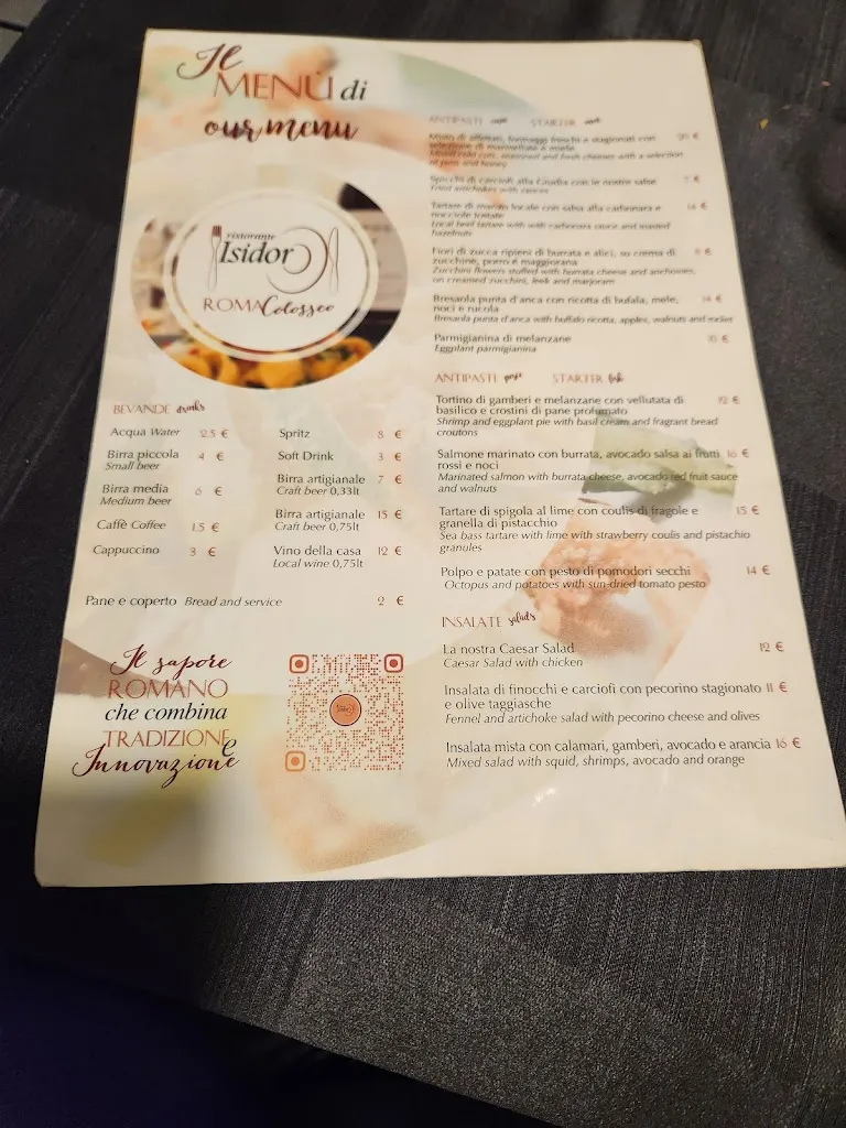 Menu_Hostaria Isidoro_Sale_image_4