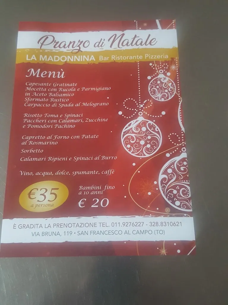 Menu_Ristorante La Madonnina_San Francesco al Campo_image_1