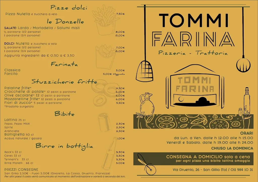 Menu_Tommi Farina Pizzeria_San Gillio_immagine_2