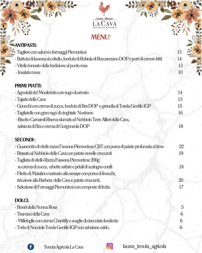 Menu_Tenuta Agricola La Cava_San Damiano d'Asti_image_1
