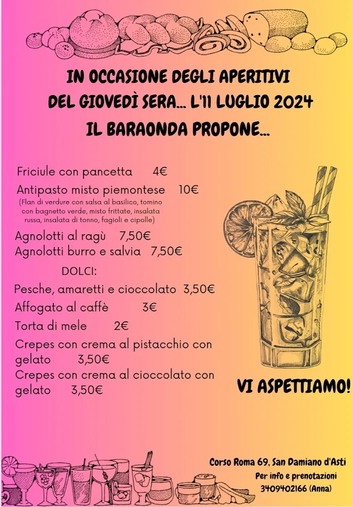 Menu_Baraonda_San Damiano d'Asti_image_1