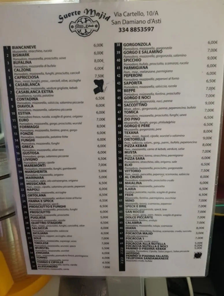 Menu_Suerte Majid_San Damiano d'Asti_image_1