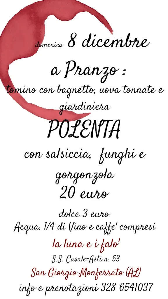 Menu_Ristorante La Luna E I Falo'_San Giorgio Monferrato_image_1