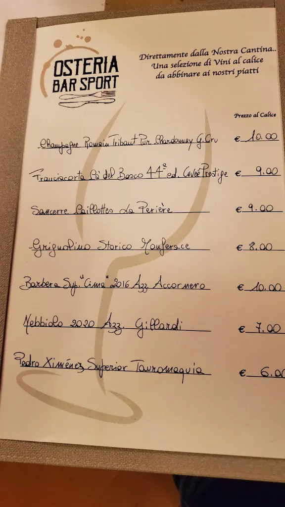 Menu_Osteria Bar Sport_San Giorgio Monferrato_image_4