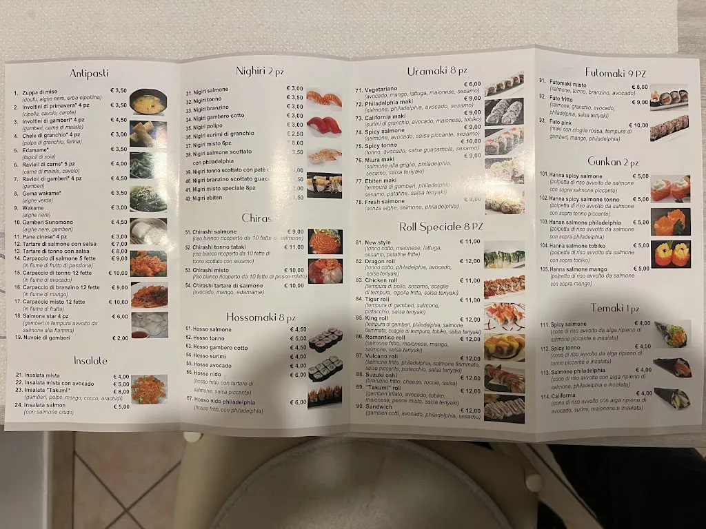 Menu_Takumi_San Maurizio_image_1