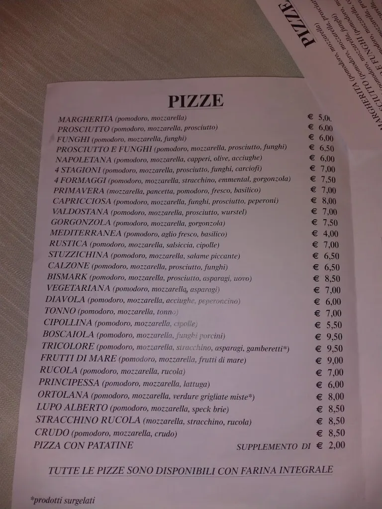 Menu_Pizzeria Leon D'Oro_San Michele Mondovì_image_1