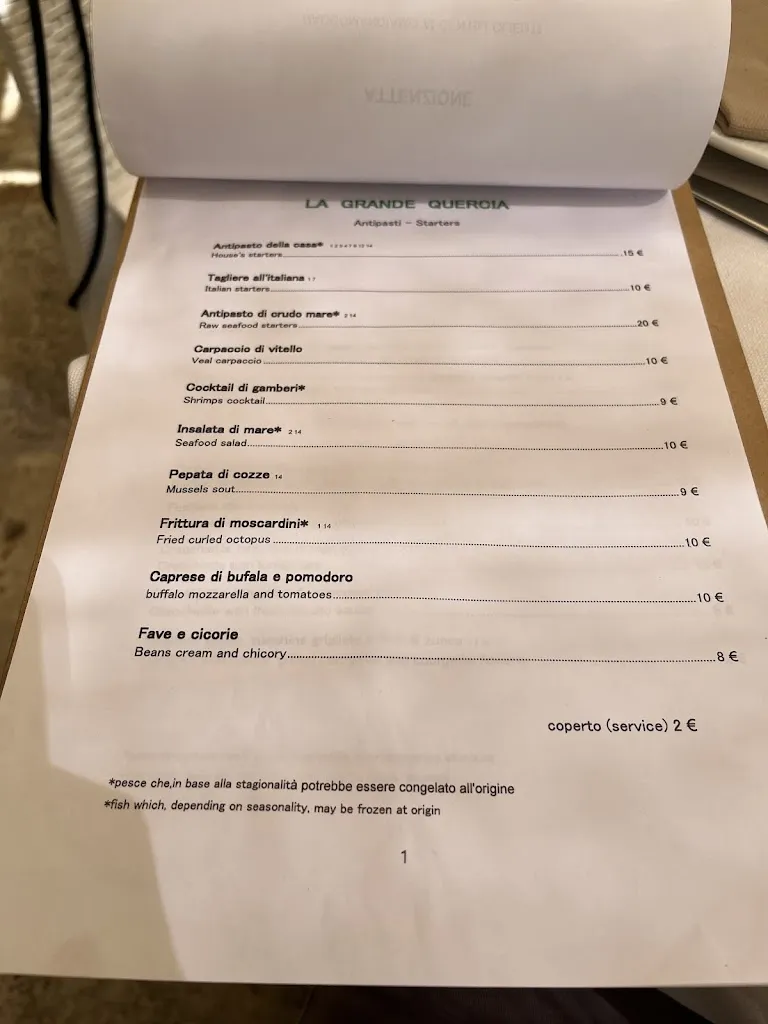 Menu_La Grande Quercia_Fasano_image_4