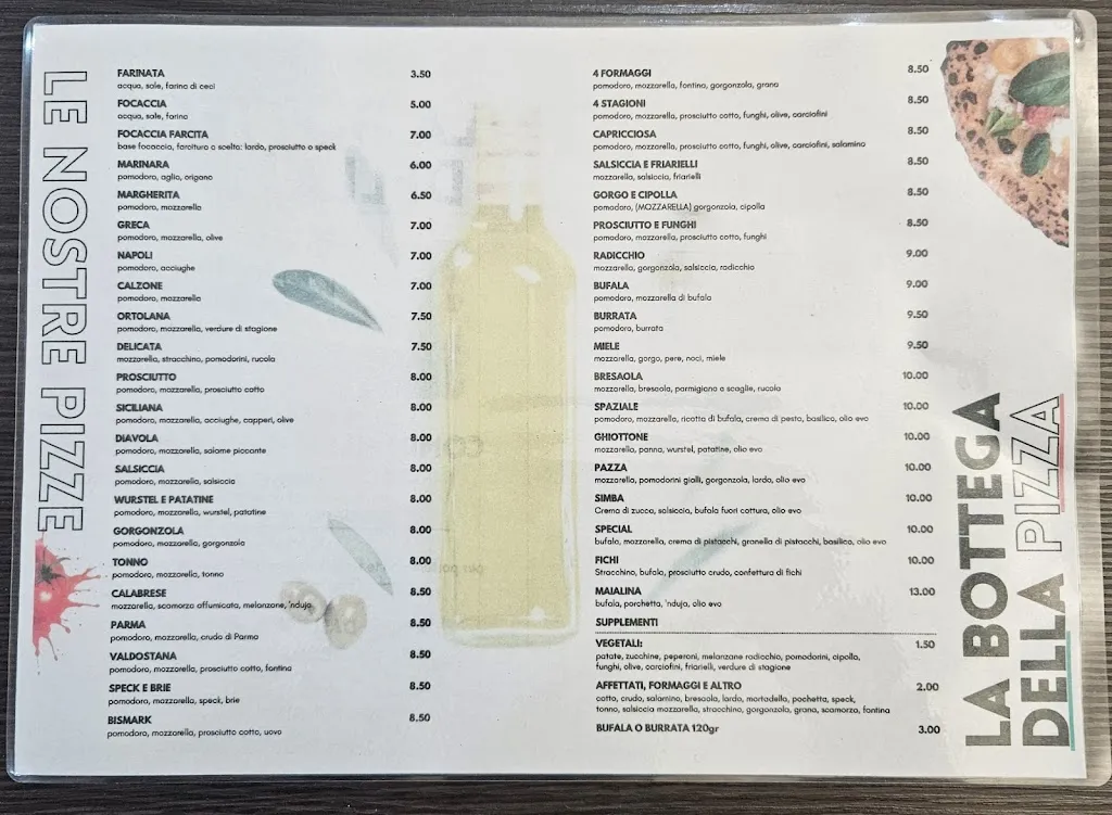 Menu_La Bottega della Pizza_San Sebastiano da Po_image_1