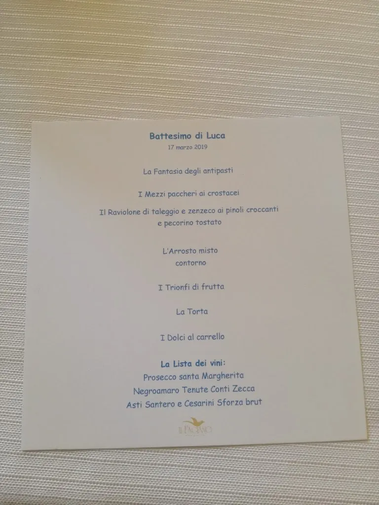 Menu_Il Fagiano_Fasano_immagine_2