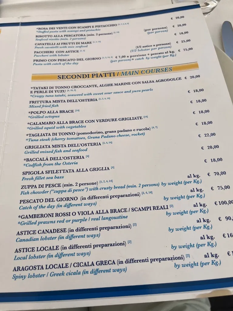 Menu_Osteria del Porto_Fasano_image_4