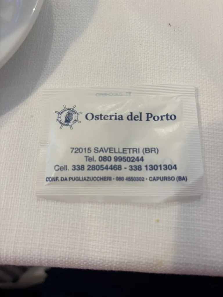 Robert Snel_Osteria del Porto_Fasano_review