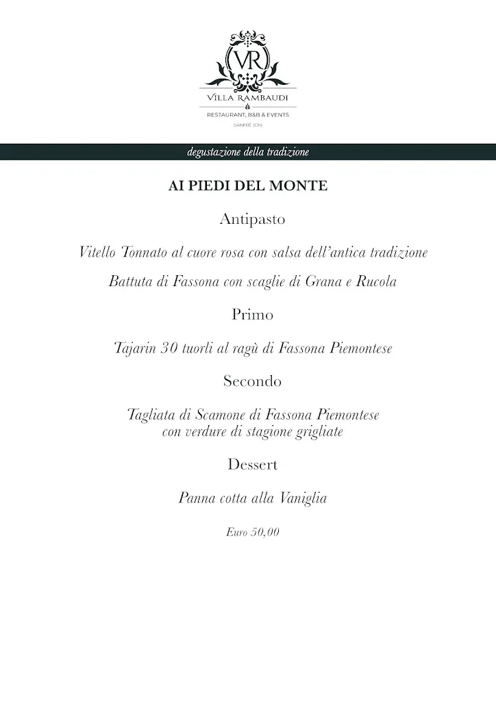 Menu_Villa Rambaudi Restaurant, B&B & Events_Sanfrè_image_3