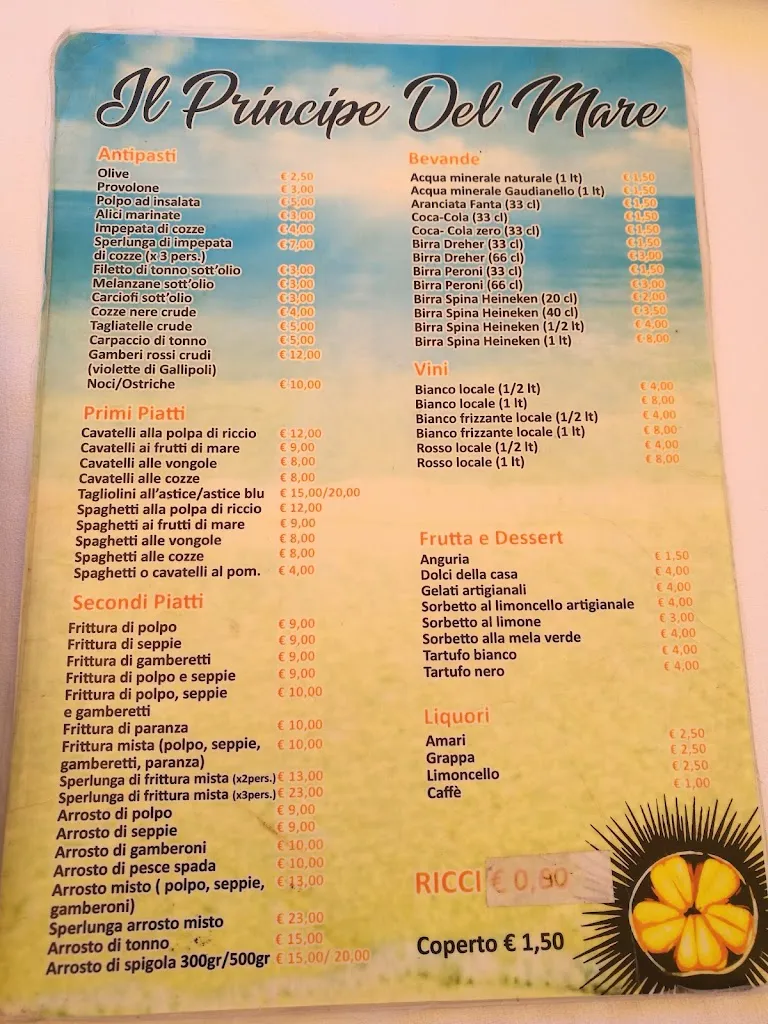 Menu_Il Principe del Mare_Fasano_image_2