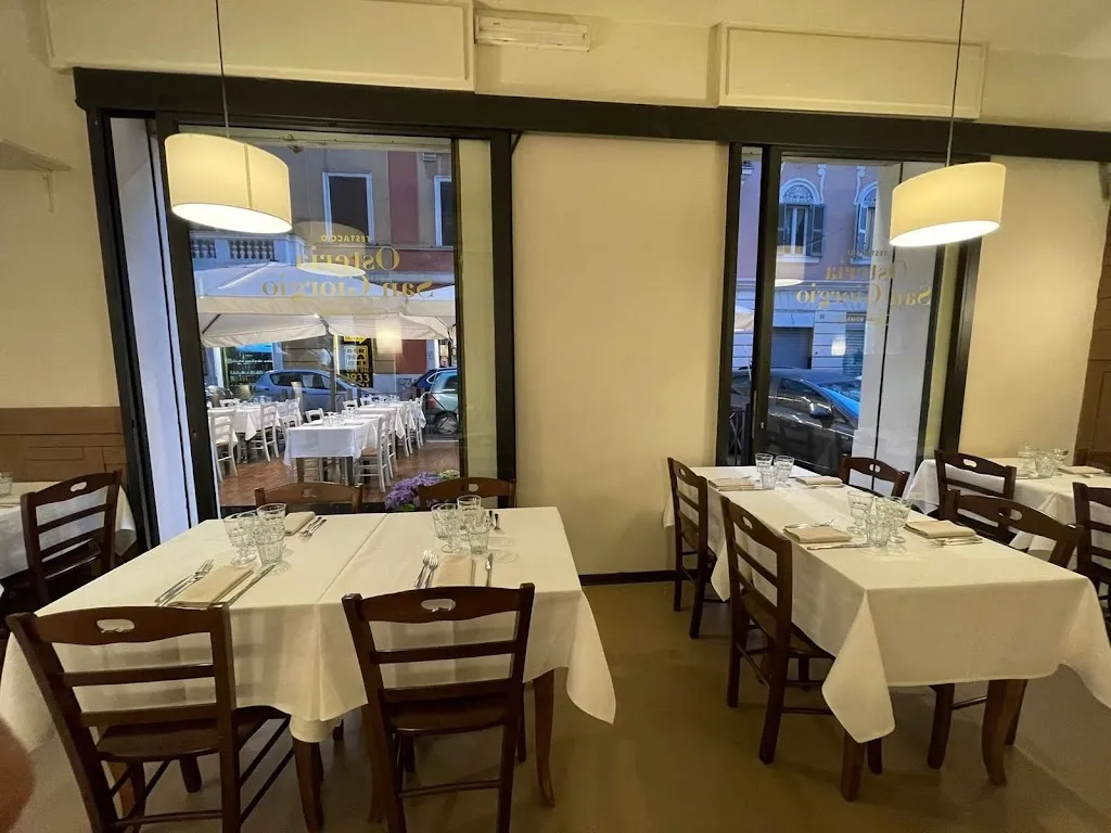 Osteria San Giorgio restaurant in San Giorgio