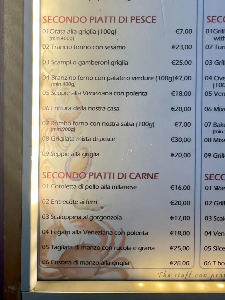 Menu_Trattoria Da Giorgio_San Giorgio_image_1