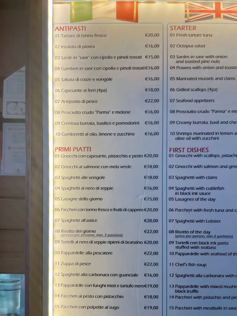 Menu_Trattoria Da Giorgio_San Giorgio_image_2