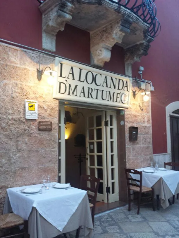 La Locanda di Martumè restaurant in Fasano