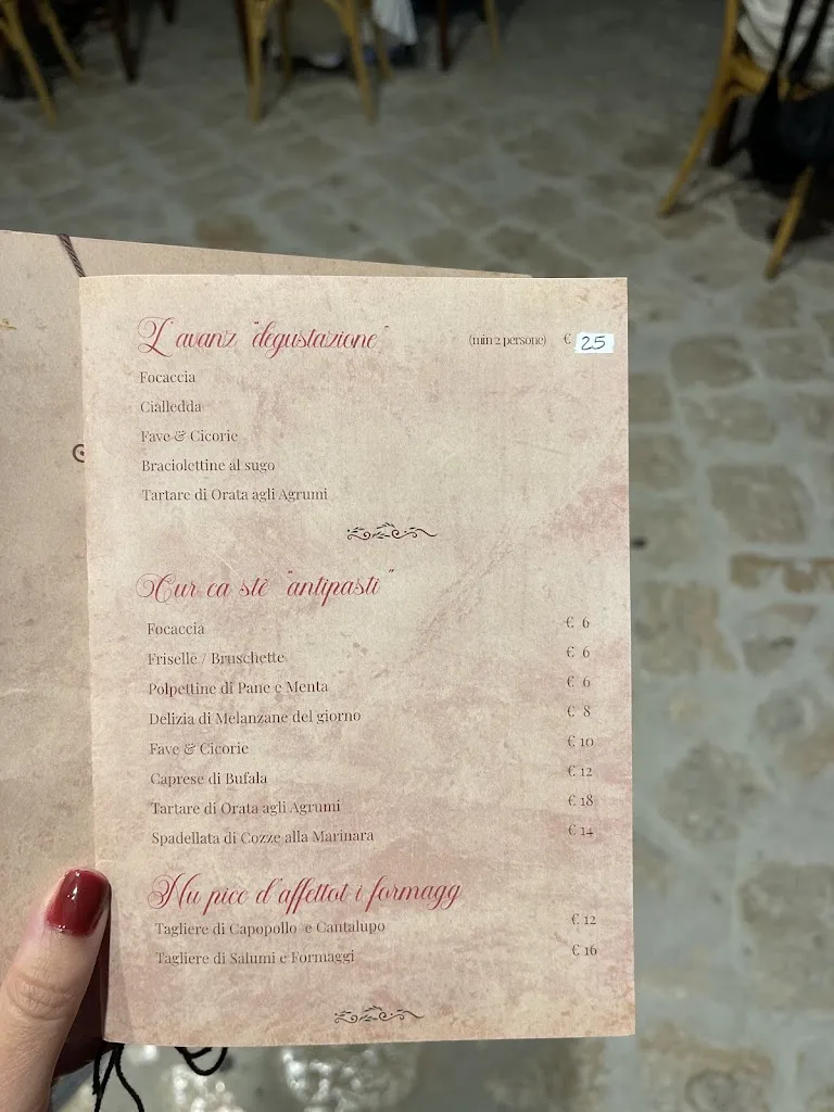 Menu_“La Destina” | Piccola Cucina da Elena_Fasano_image_3
