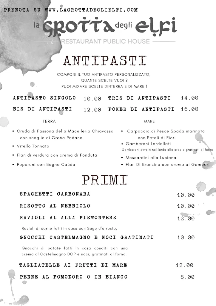 Menu_La Grotta Degli Elfi Cuneo Pub Ristorante Birreria_Sant'Albano Stura_image_3