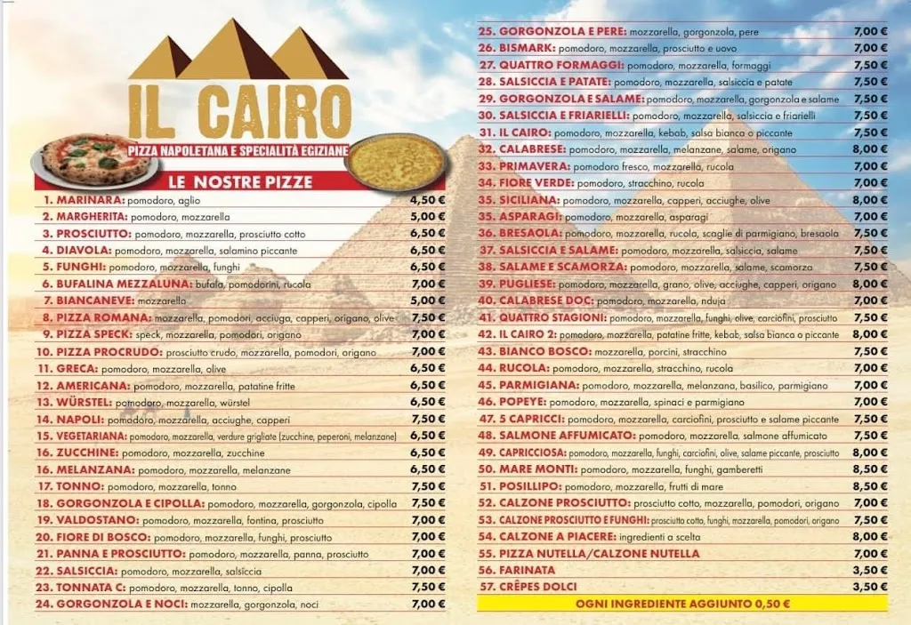 Menu_Pizzeria Il Cairo_Sant'Ambrogio di Torino_image_2