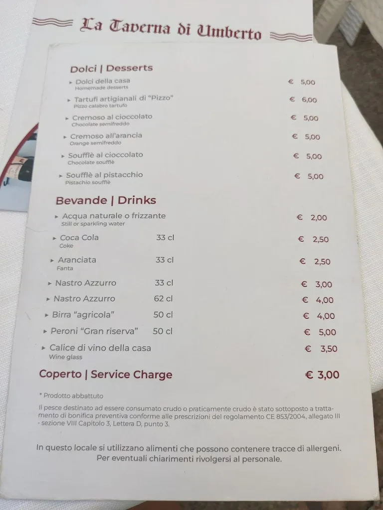Menu_La Taverna di Umberto_Fasano_immagine_2