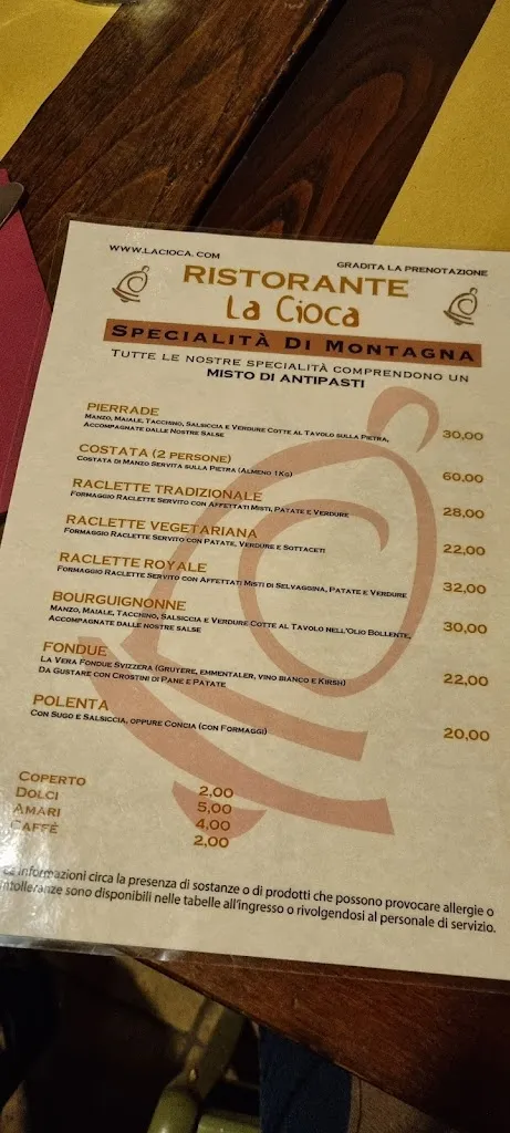 Menu_La Cioca_Sauze di Cesana_image_2