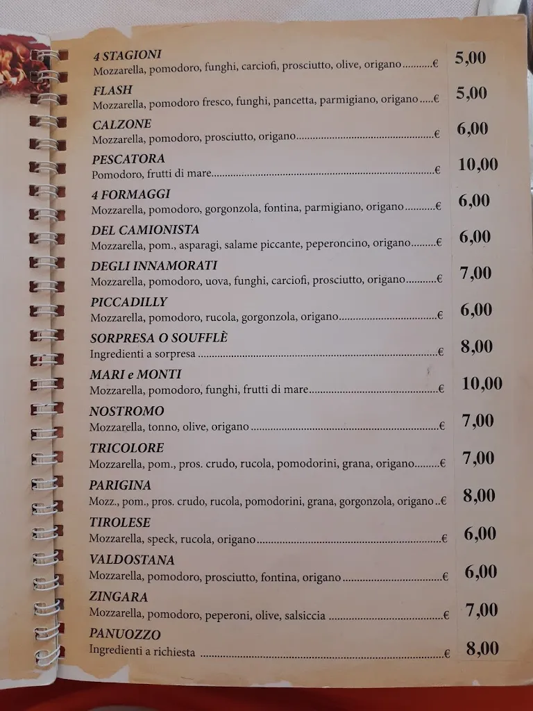 Menu_Ristorante Pizzeria Piccadilly_Santhià_image_1