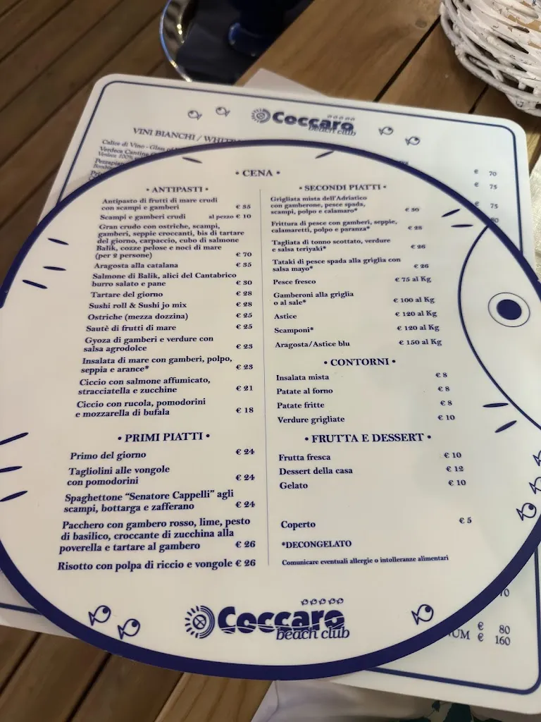 Menu_Coccaro Beach Club_Fasano_image_2